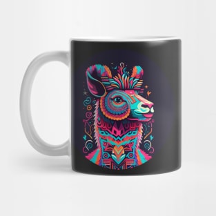 A llama bringing the Carnaval spirit Mug